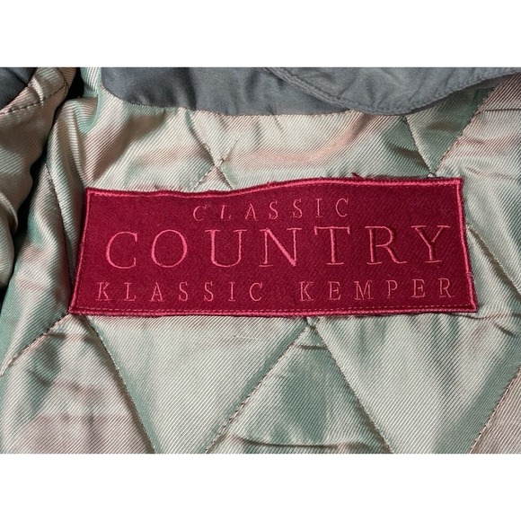 RARE Vtg Country Klassic Kemper Mens Snap Full Zip Removable Fur‎ Hooded Jacket - Picture 6 of 16